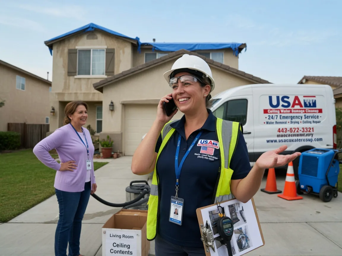 Ceiling Water Damage Restoration La Jolla, CA FAQs